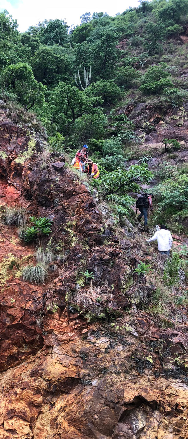 MineOro Team Doing Gold and Metal Exploration in the Mountains