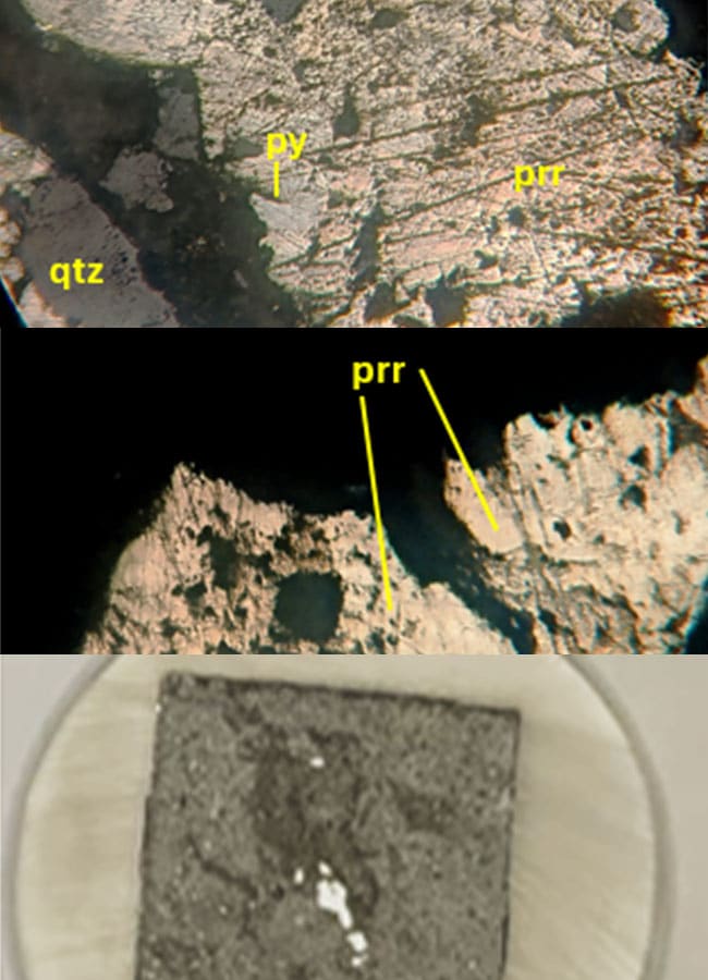 Microscopy Lab - Samples 1 - Petrography, Sulphide Mineralogy, Fluid Inclusions