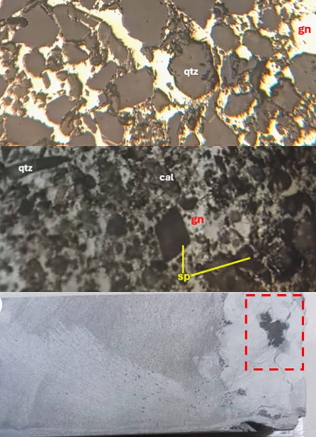 Microscopy Lab - Samples 2 - Petrography, Sulphide Mineralogy, Fluid Inclusions​